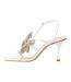 Sandales Soirée Motif/style Floral Femme Blanc Aldo-3
