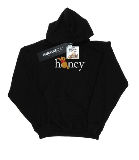 Disney Sweat à capuche Winnie The Pooh Honey Womens/Ladies (Noir) - UTBI15466