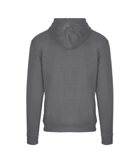 Sweat À Capuche Motif/style Emblème Homme Anthracite Aquascutum