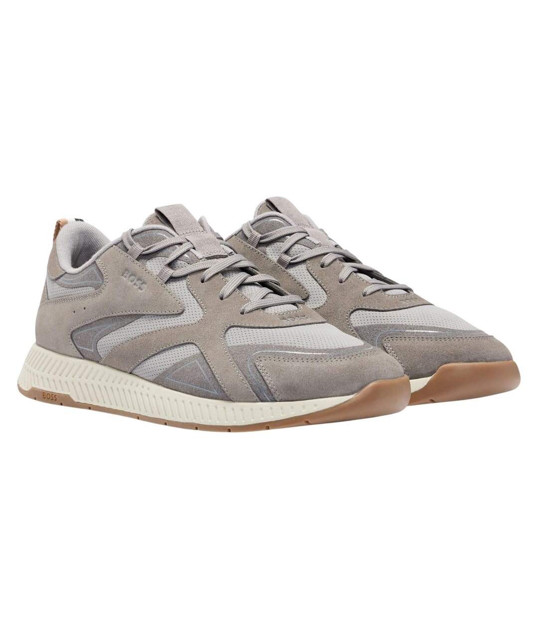 Baskets Titanium Homme Gris Boss-4