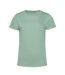 Womens/ladies Inspire E150 T-shirt Sage B&C-1
