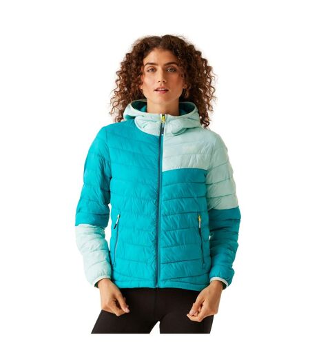 Doudoune matelassée hillpack femme bleu tahoe / turquoise délavé Regatta