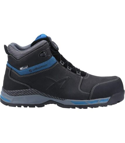 Albatros Mens Tofane CTX Mid S3 Leather Safety Boots (Black/Blue) - UTFS7835