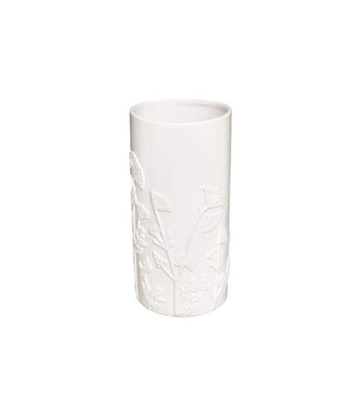 Vase en Céramique Effet 3D Mind 25cm Blanc