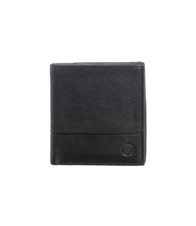 Serge Blanco - Porte-monnaie et cartes en cuir homme Anchorage - noir - 9182