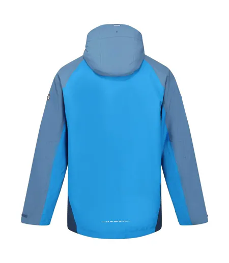 Veste Imperméable Raddick Homme Bleu Indigo Bleu Gris Regatta