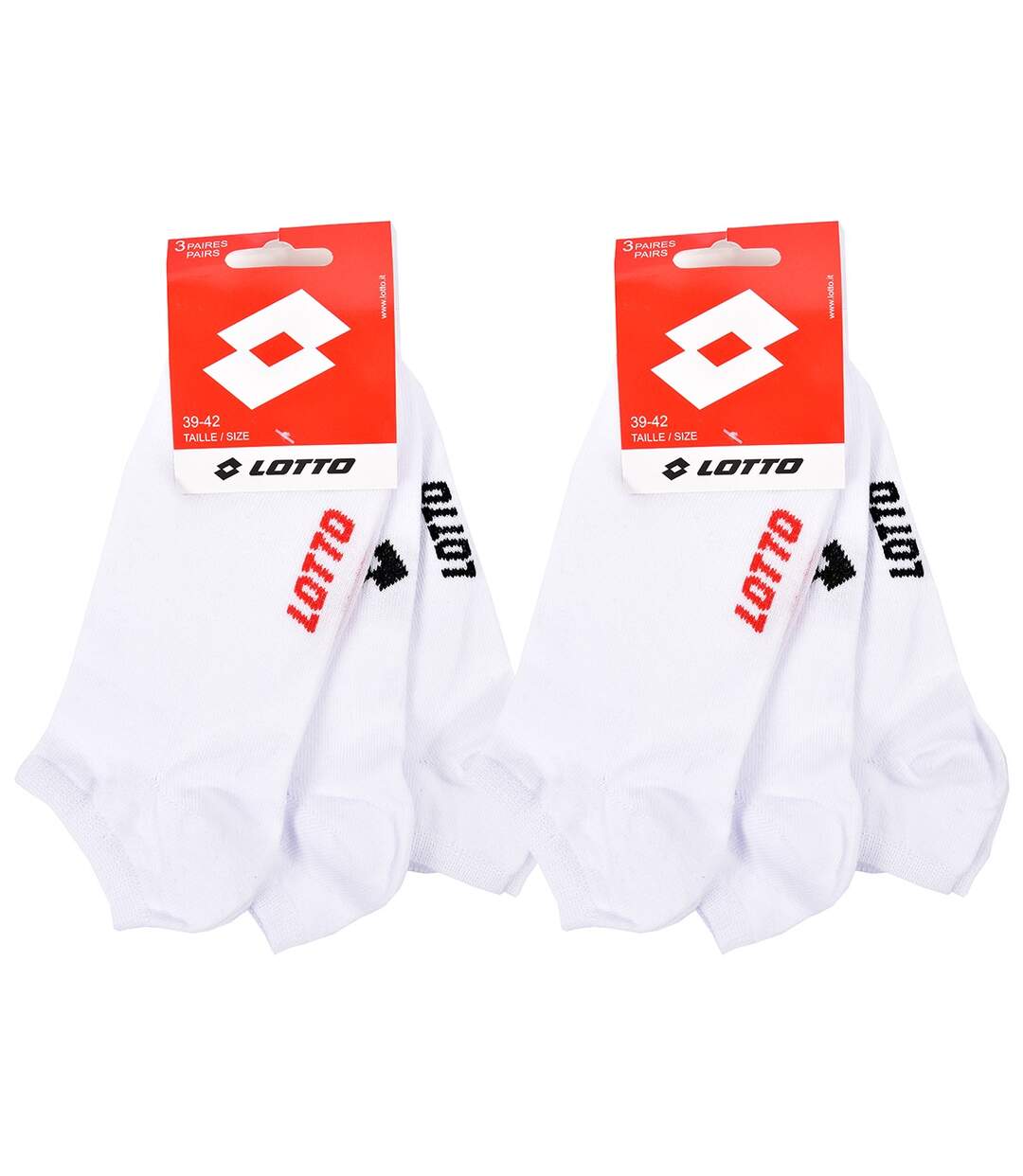 Chaussettes Homme LOTTO Pack de 6 paires SNEAKER 4014