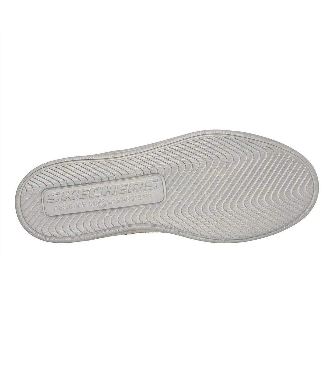 Baskets Motif/style À Rayures Hyland Homme Kaki Skechers-4