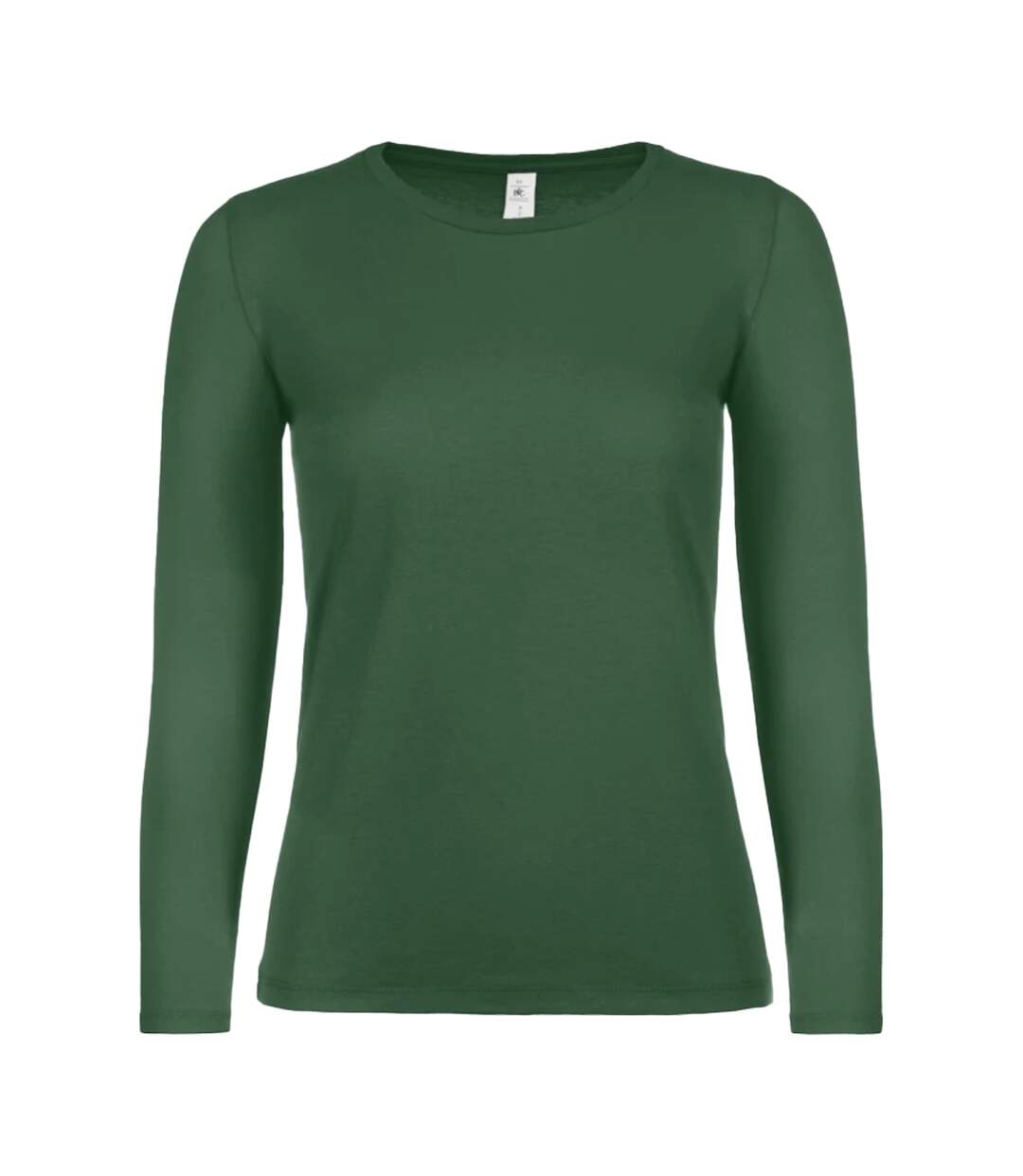 T-shirt Manches Longues #e150 Femme Vert Bouteille B&C-1