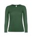 T-shirt Manches Longues #e150 Femme Vert Bouteille B&C-1