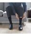 6 Pack Mens Non Elastic Patterned Bigfoot Cotton Socks-4