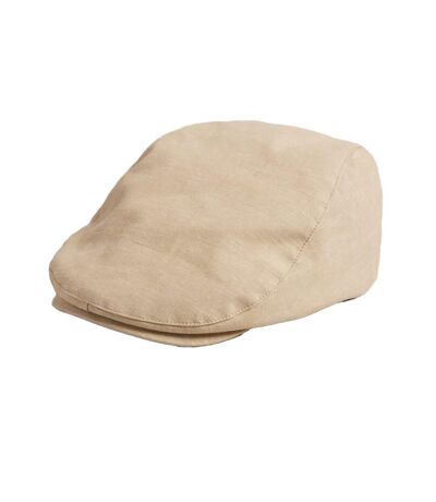 Casquette Plate Eastoni Brun Clair Ted Baker