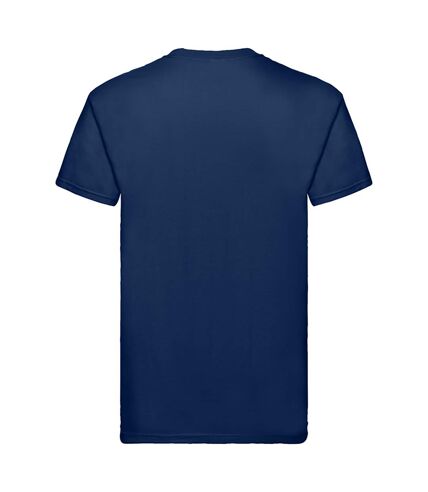 T-shirt à manches courtes hommes bleu marine Fruit of the Loom