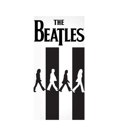 The Beatles - Serviette de bain ABBEY ROAD (Noir / Blanc) - UTAG3033
