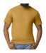 Gildan Mens Midweight Soft Touch T-Shirt (Mustard)
