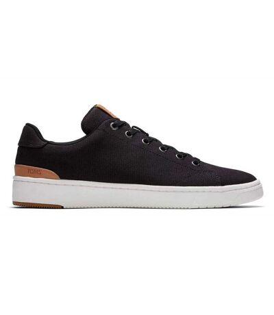 Mens trvl lite leather trainers black TOMS