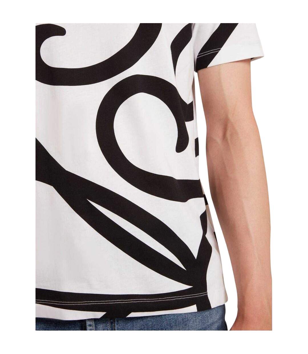 T-shirt Motif/style Texte Homme Blanc Ted Baker-4