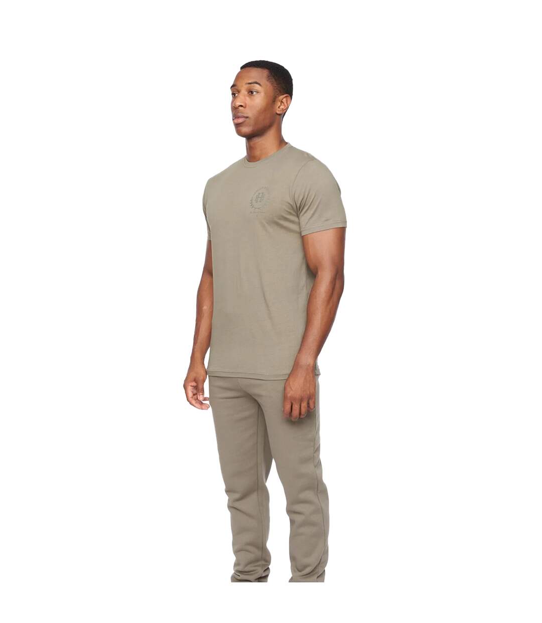 T-shirt alston homme vert kaki Henleys