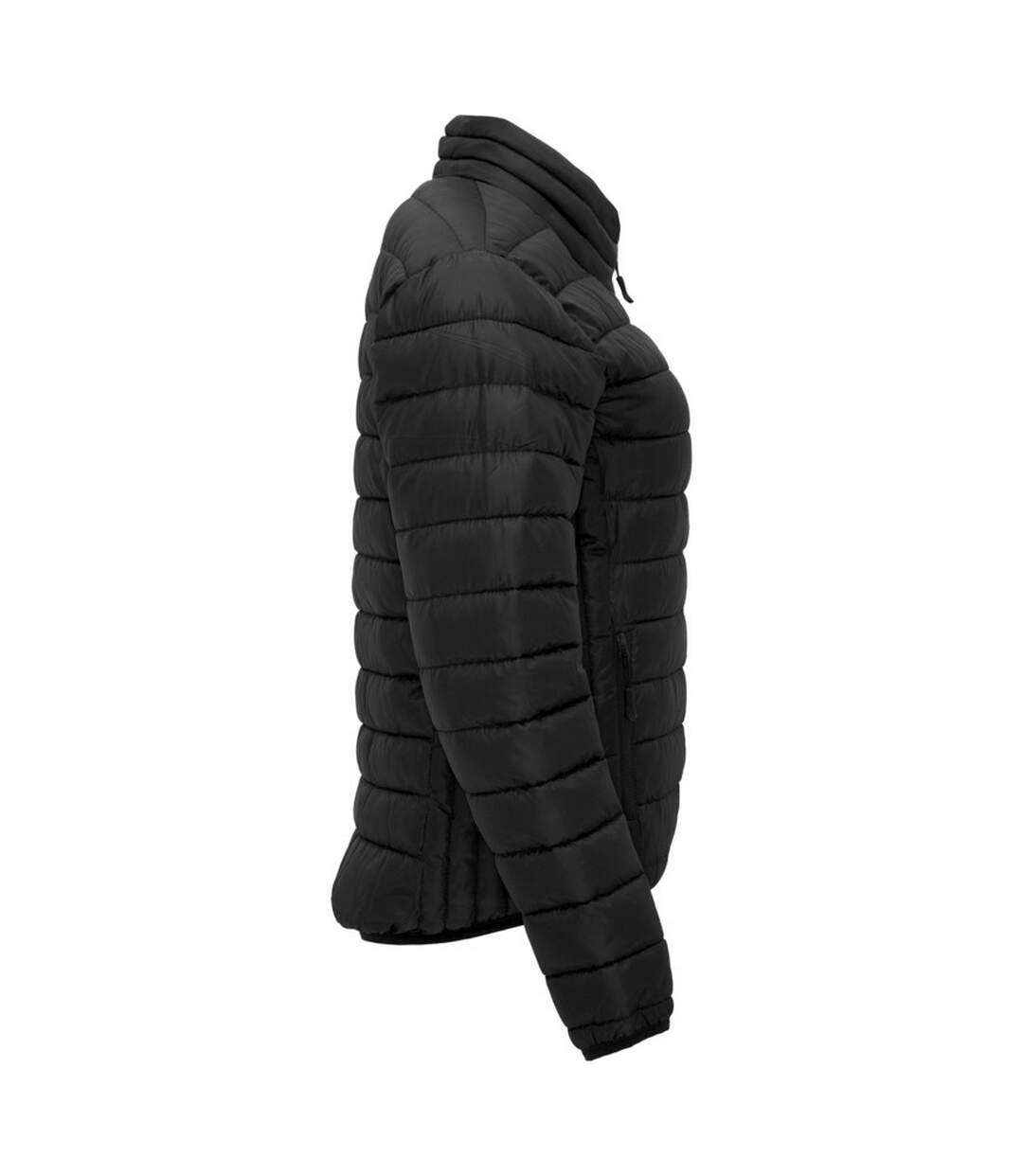 Womens/ladies Finland Insulated Jacket Solid Black Roly-4