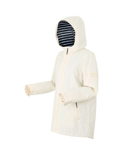 Womens/ladies Brika Waterproof Jacket Light Vanilla Regatta