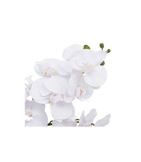 Orchidée Artificielle en Pot Dena 65cm Blanc