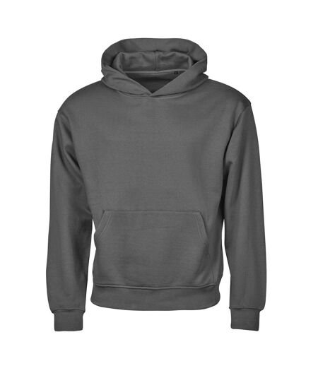 Mens Urban Heavy Loose Fit Hoodie Powder Grey Tee Jays