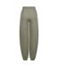Bas De Jogging Duveteux Pour Femmes/femmes Olive Pâle Build Your Brand-2