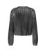 Pull argenté femme only kama-2