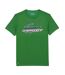 Mens Quick Dry Crew Neck T-shirt Green Lacoste-2