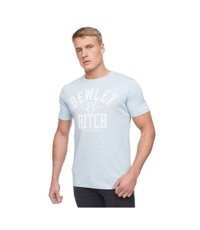 Bewley & Ritch Mens Temflere T-Shirt (Pack of 5) (Sky Blue/Pink/Gray/Navy/Light Green) - UTBG916