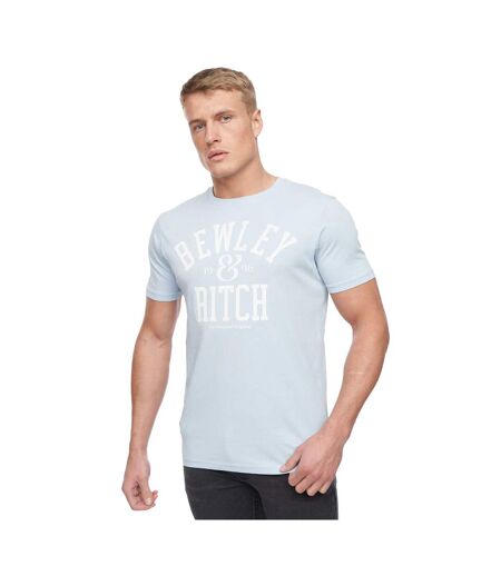 Bewley & Ritch Mens Temflere T-Shirt (Pack of 5) (Sky Blue/Pink/Gray/Navy/Light Green)