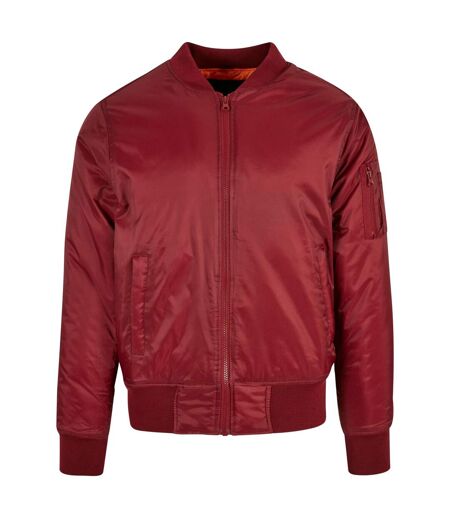 Blouson Aviateur Homme Bordeaux Build Your Brand