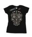Disney T-shirt en coton à motif de crâne Coco Femme/Femme (Noir) - UTBI14391-1