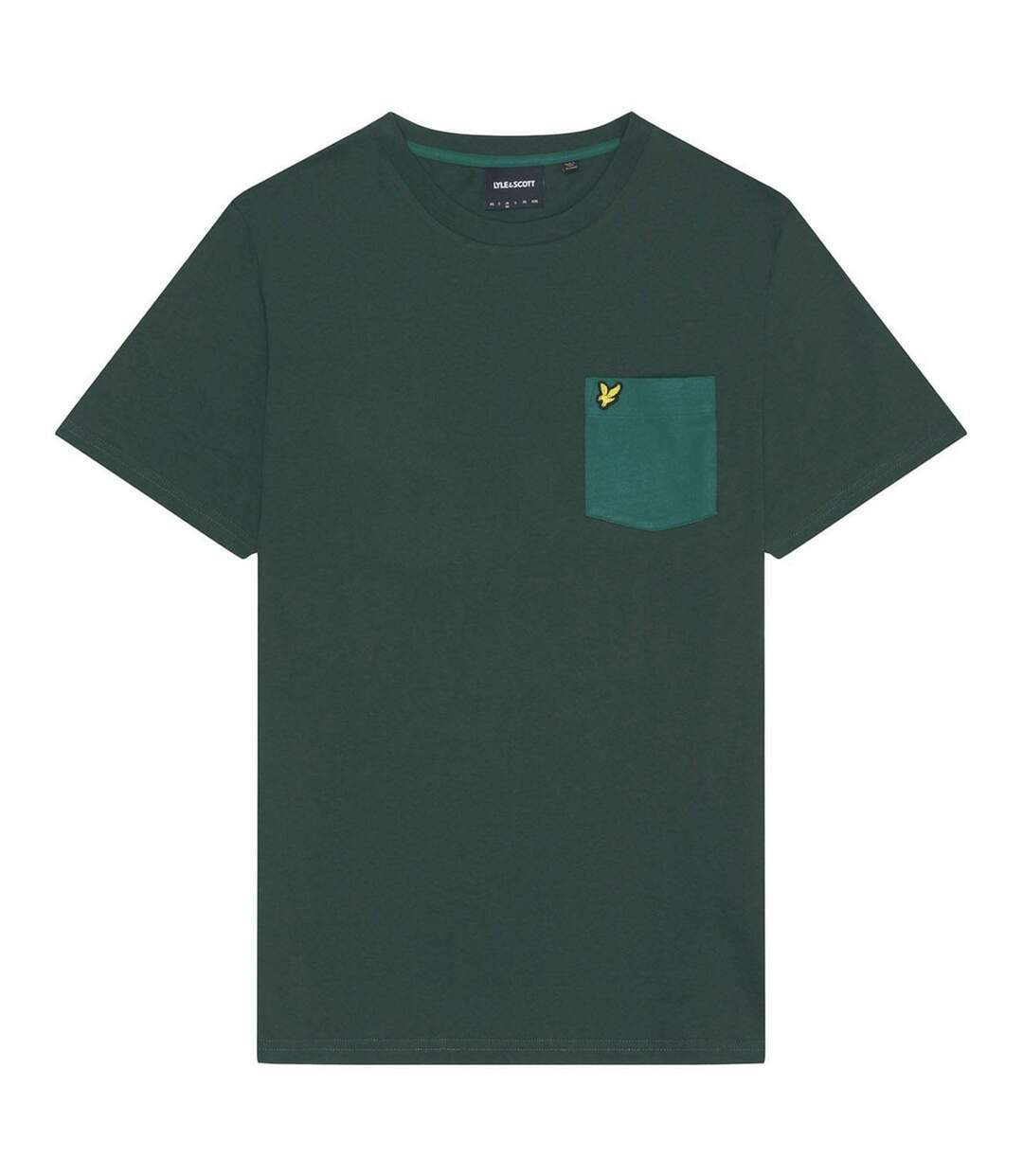 T-shirt Homme Bleu Sarcelle Lyle & Scott-2