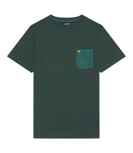 T-shirt Homme Bleu Sarcelle Lyle & Scott