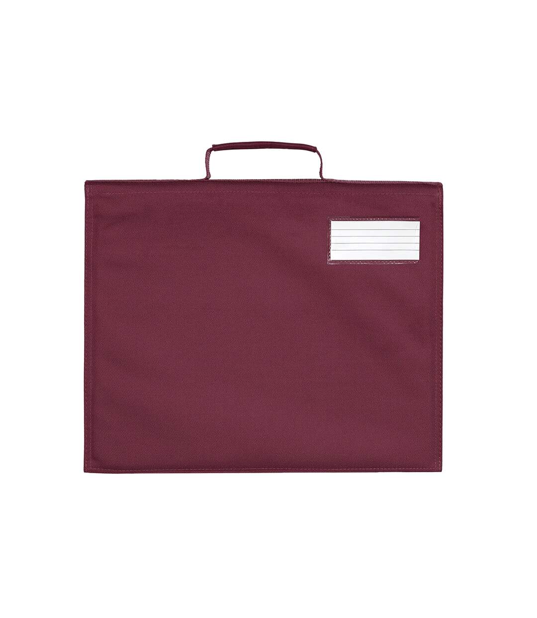 Cartable classic taille unique bordeaux Quadra-2