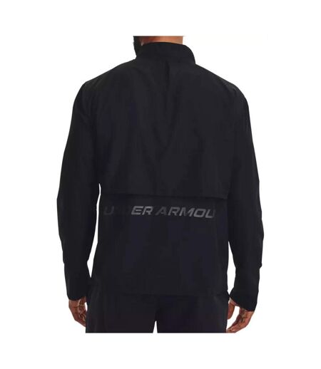 Veste noire homme under armour launch