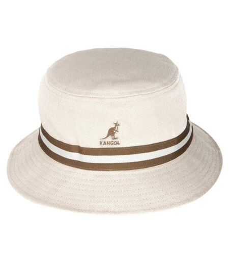 Bob Motif/style Rayé Adulte Beige Kangol
