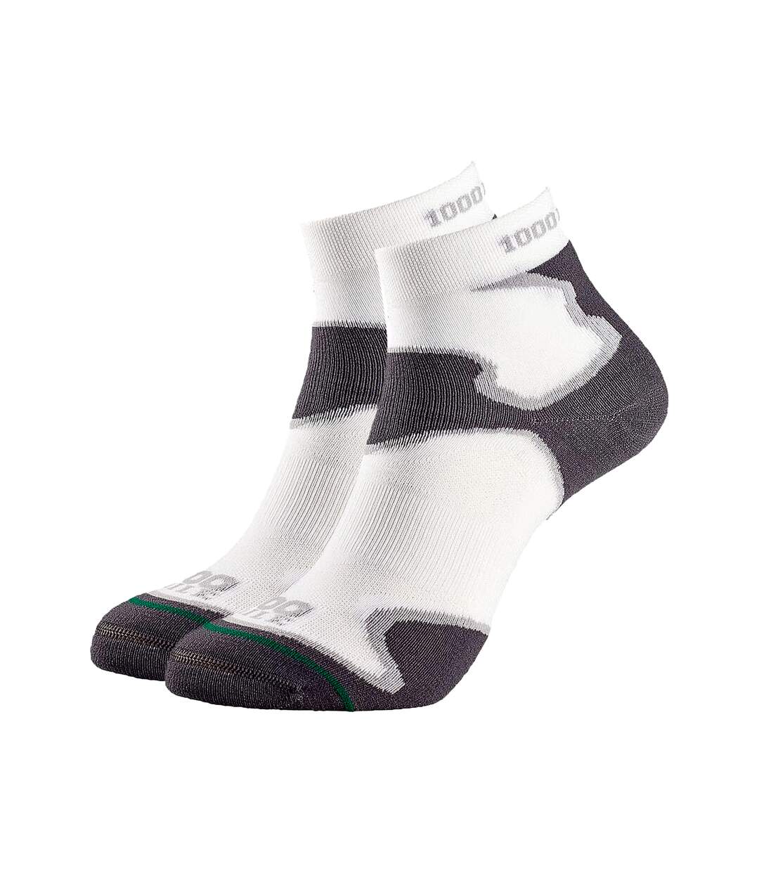 Chaussettes fusion femme blanc / gris 1000 Mile-2