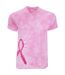 Colortone Adult Unisex Awareness Pink Ribbon Heavyweight T-Shirt (Awareness Pink Ribbon)
