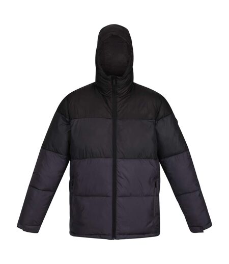 Mens Carnan Padded Jacket Black Ash Regatta