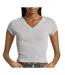 T-Shirt gris femme calvin klein jeans label ri-cloud-1
