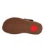 Mens Trakk Ii Leather Sliders Chocolate Brown FitFlop-3
