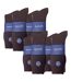 Lot de 24 paires de chaussettes confortables 100 % coton pour homme-2