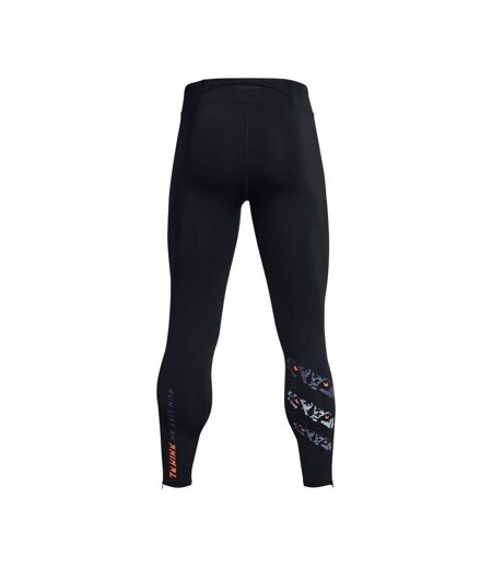 Mens Run Like An Animal Leggings Black Under Armour