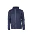 Mens Fastplant Waterproof Jacket Navy Printer RED-1
