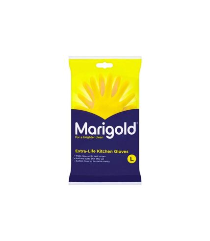 Marigold Extra Life Gloves (Yellow) (L)