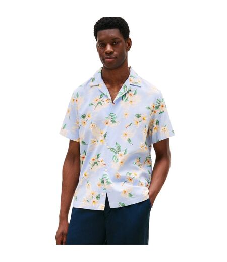 Chemise Motif/style Floral Homme Bleu Pâle Tommy Hilfiger