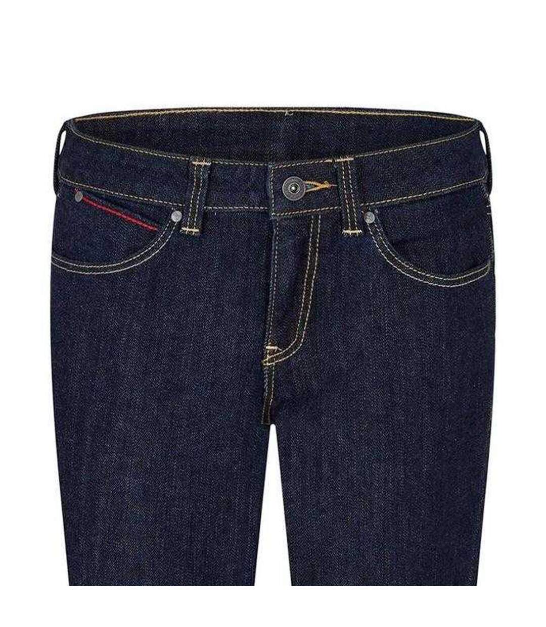 Womens/ladies Rinse Skinny Jeans Black Puma-3