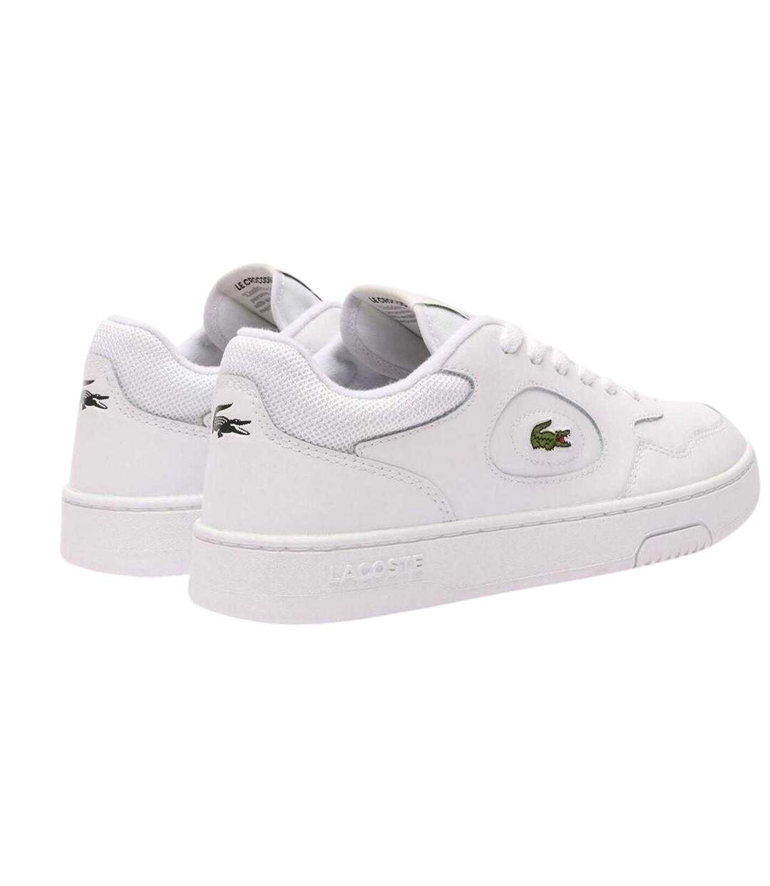 Baskets Motif/style Crocodile Lineset Femme Blanc Lacoste-2